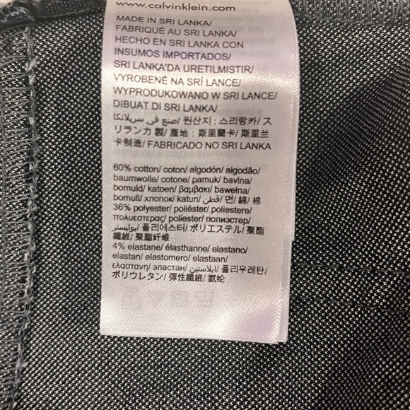 Calvin Klein Slim Fit Gray Pants - Picture 5 of 6